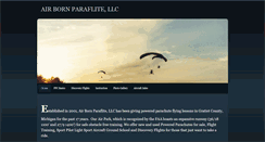 Desktop Screenshot of airbornparaflite.com